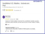 Cliente satisfeito com compra de imóvel - H.S Martins